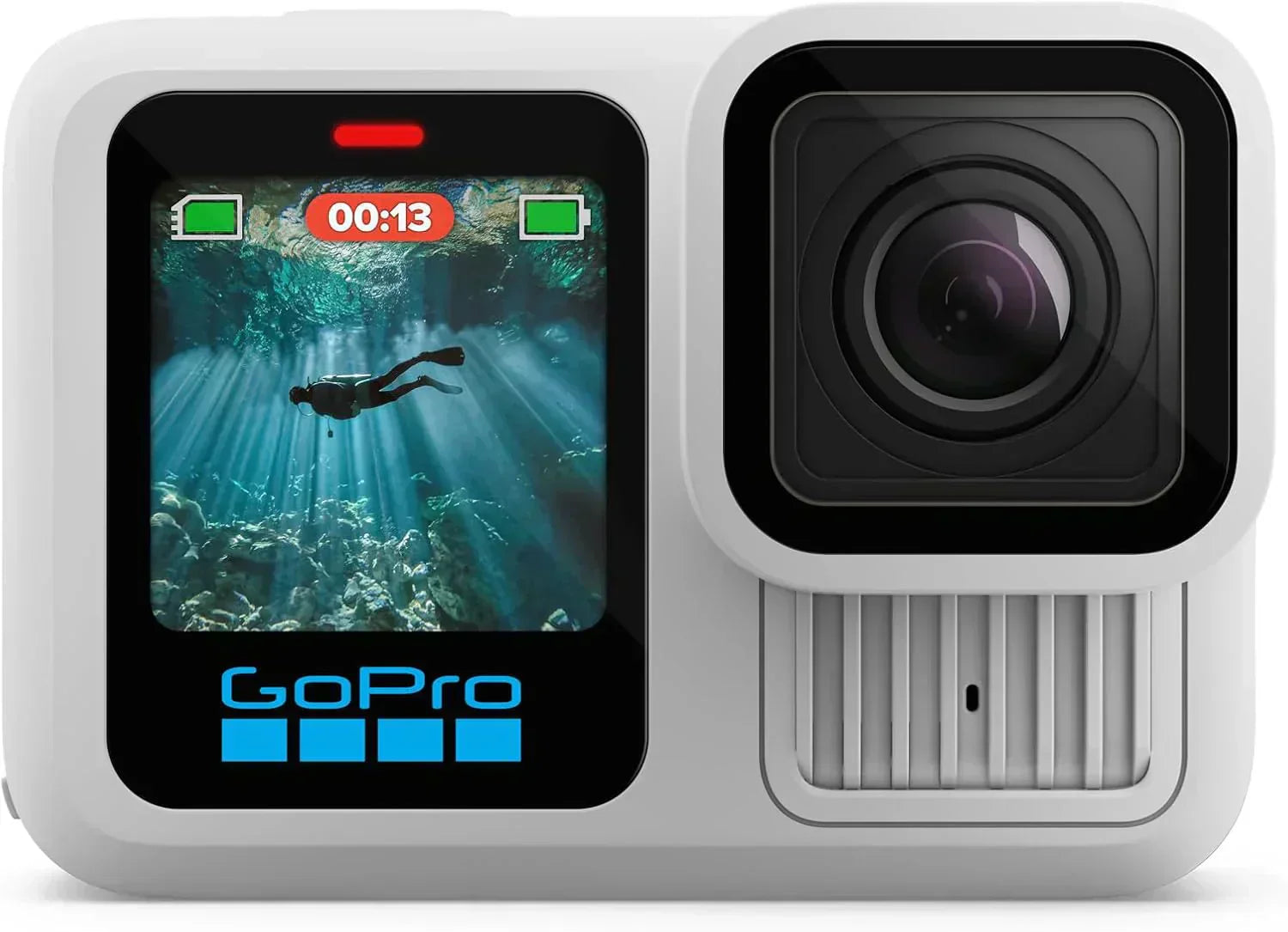 Black Waterproof Action Camera with 5.3K60 Video 27MP Photo Compatability HB-Series Lenses wourant