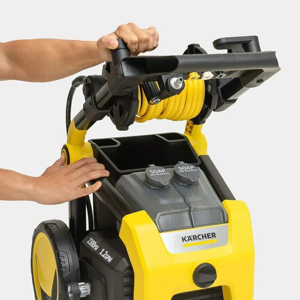 Kärcher Pressure Washer K1700 3 nozzles detergent box wourant