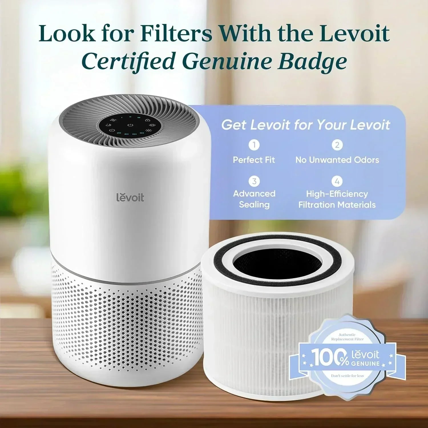 Air Purifier for Bedroom Allergies and Pet Hair 56W High Torque Motor wourant