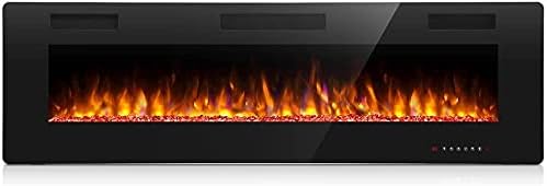 Antarctic Star 42 Inch Electric Fireplace in-Wall Recessed and Wall Mounted wourant