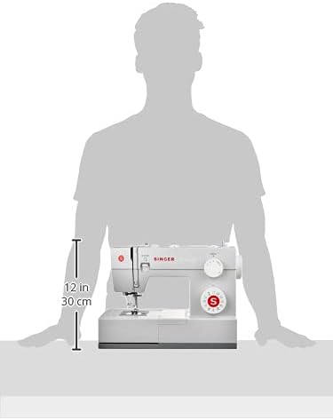 SINGER Heavy Duty 4423 High Speed Sewing Machine with Accessory Kit | Strong Motor With Enhanced Piercing Power, 97 Stitch Applications, Full Metal frame, 1-step Buttonhole & LED Light wourant