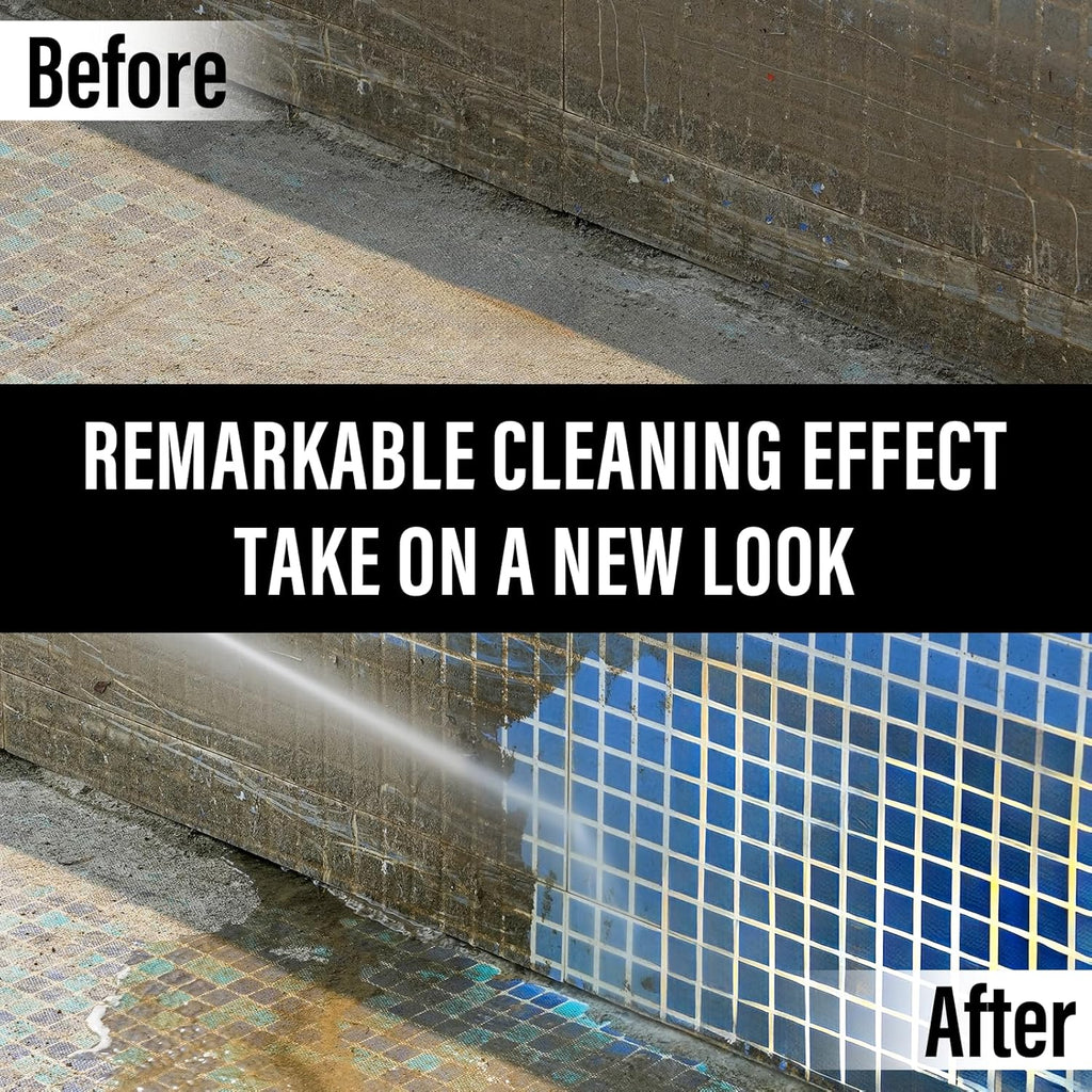 MZK electric high-pressure cleaner with 360° quick-connect nozzle and replaceable foam cannon wourant
