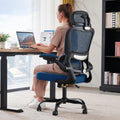 Office Chair Ergonomic Desk Chair 330 lbs Home Mesh Desk Chair Comfortable Gaming Chair wourant