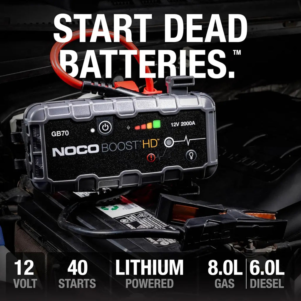 NOCO Boost XL GB50 1500 Amp 12-Volt UltraSafe Lithium Jump Starter Box Car Battery Booster Pack wourant