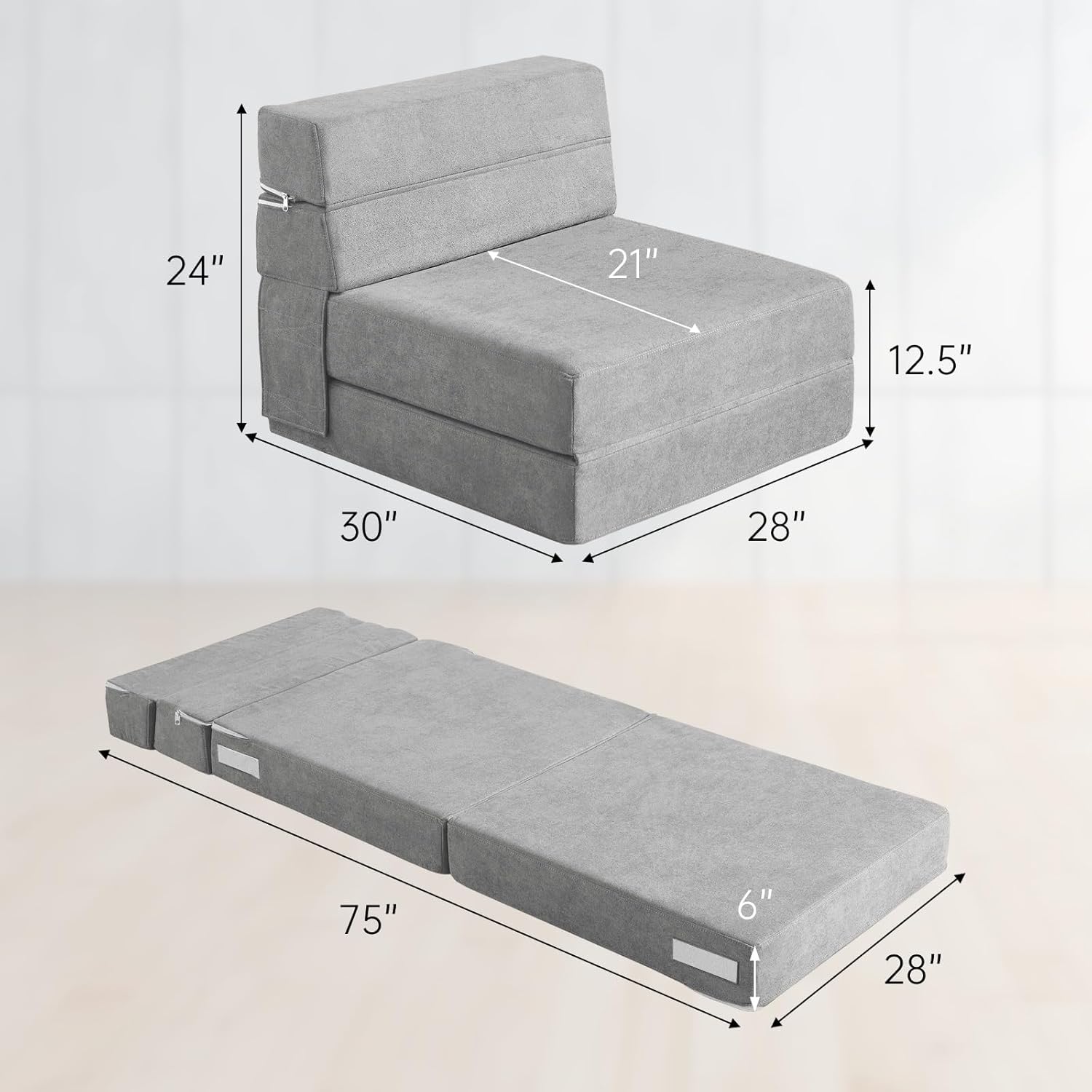 60 inch pull out sofa bed memory foam sofa with 2 pillows futon bed guest bed and pull out sofa wourant