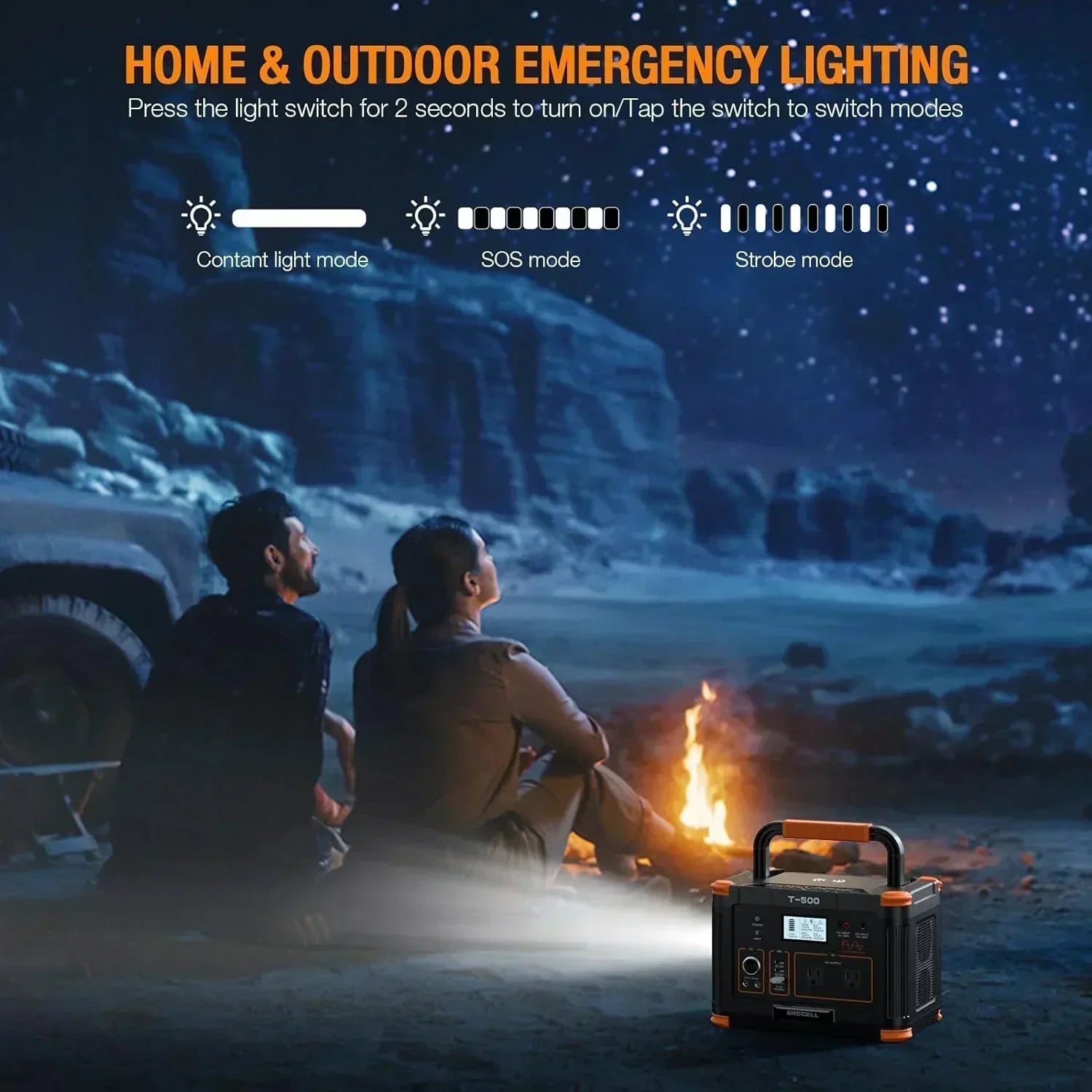 Portable Power Station 300W (Peak 600W) 230.88Wh Solar Generator 60W USB-C PD Output wourant
