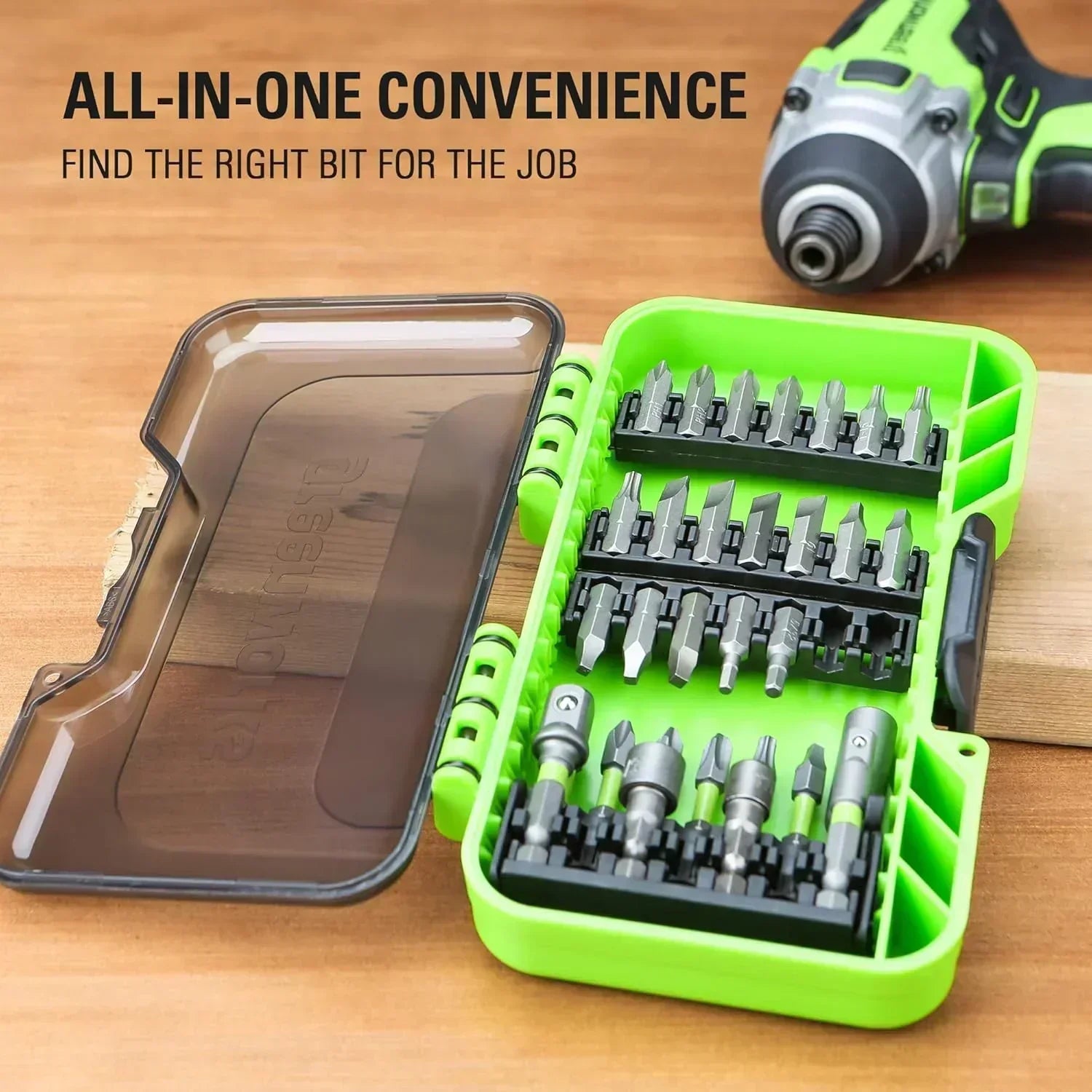 24V Brushless Cordless Drill Impact Driver Power Tool Combo Kit Included 1/2”Drill & 1/4”Hex wourant