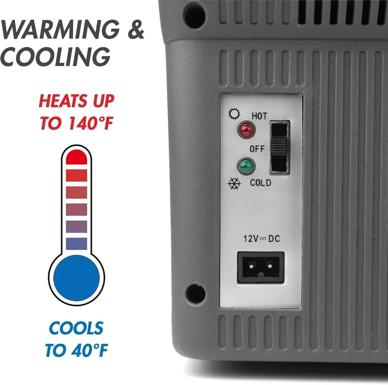 Personal Thermoelectric Cooler/Warmer 14 Liter Capacity Portable Electric Car Cooler wourant
