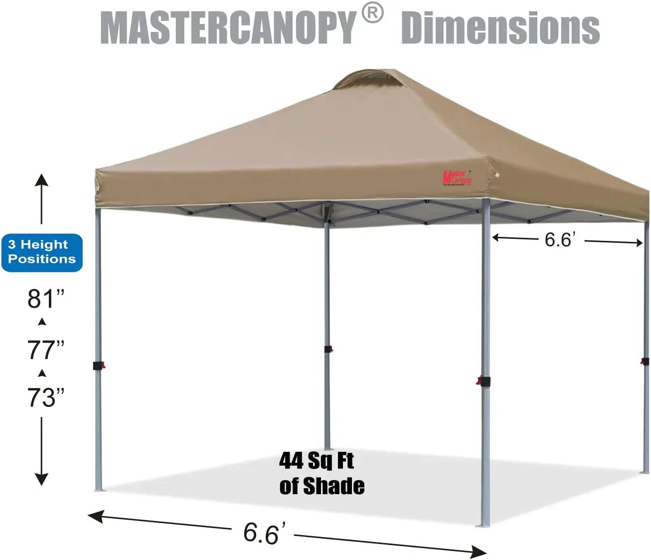 Durable Pop-up Canopy Tent with Roller Bag (10x10 Black) wourant