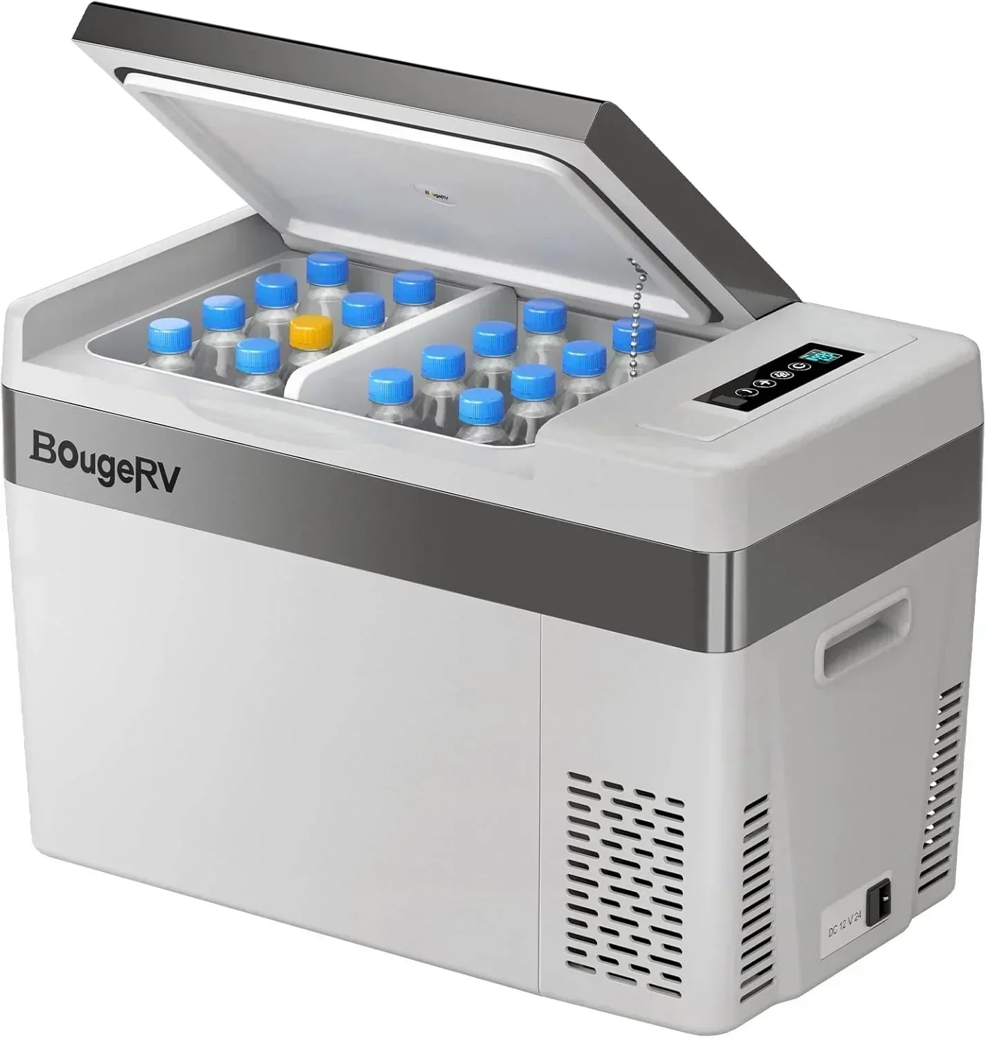 BougeRV 12 Volt Refrigerator 12V Car Fridge 23 Quart Portable Freezer Compressor Cooler wourant