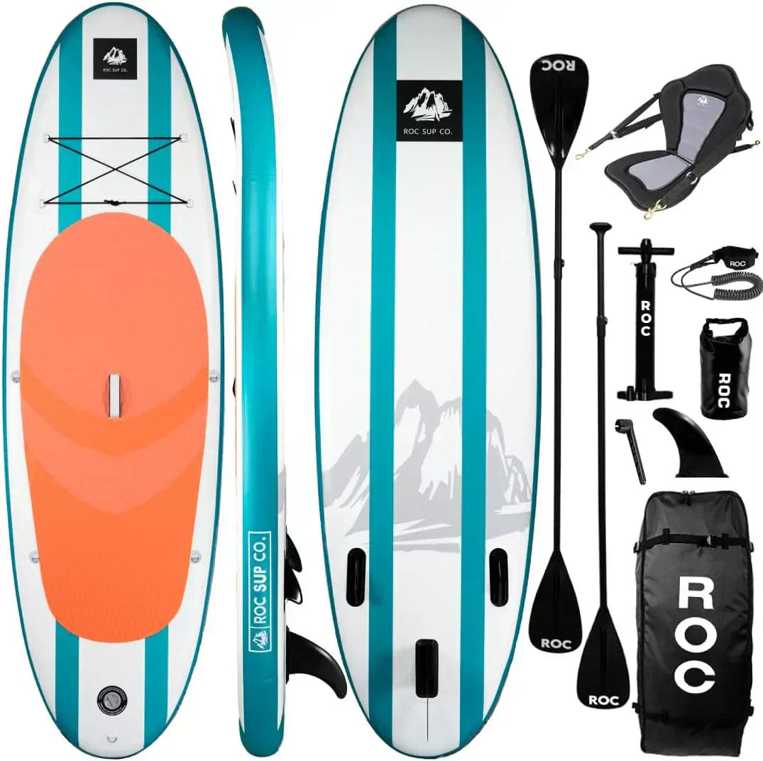 ROC inflatable stand-up paddle board SUP paddle board accessories Anti-slip comfortable deck wourant
