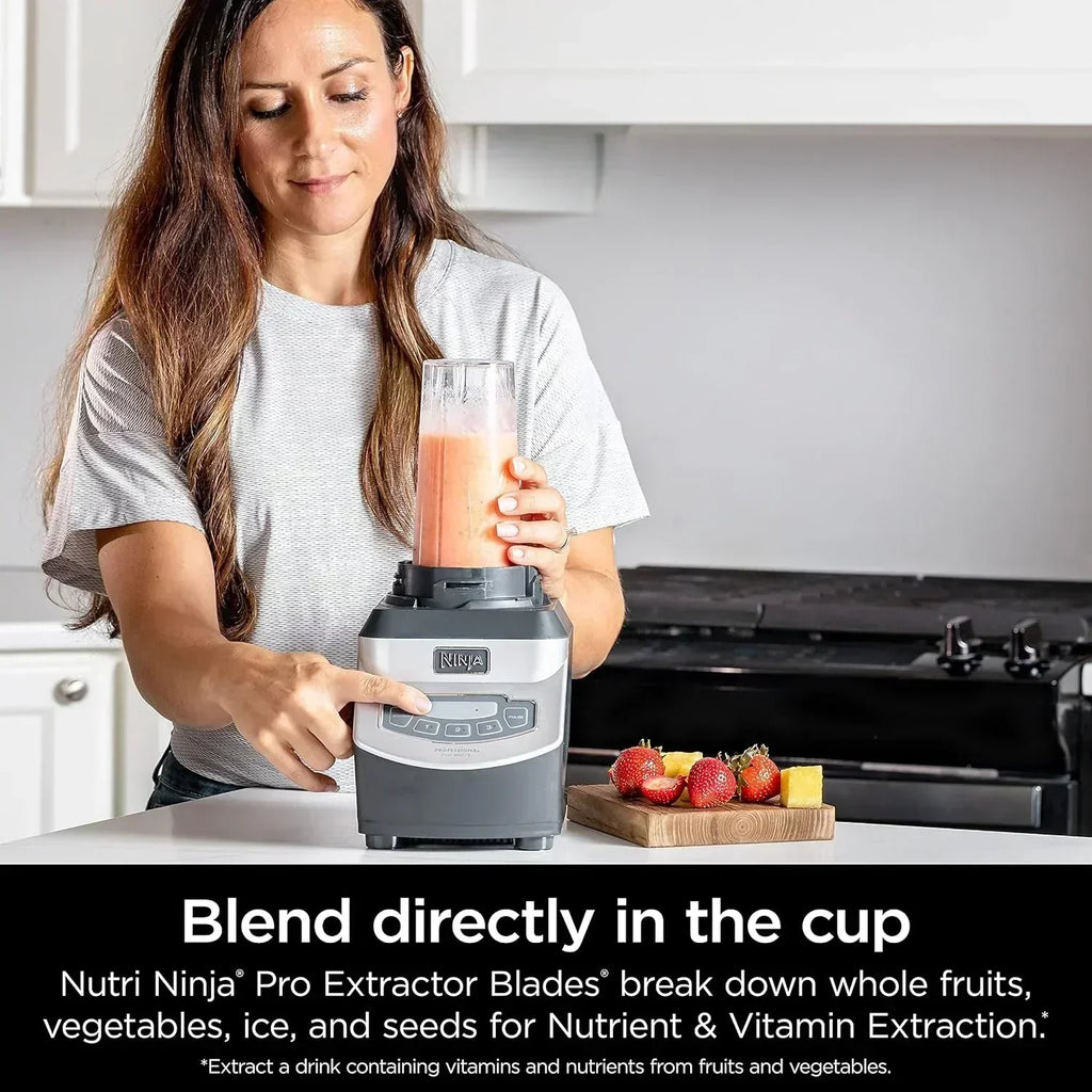 Ninja BL610 Professional 72 Oz Countertop Blender 1000-Watt Base Total Crushing Technology wourant