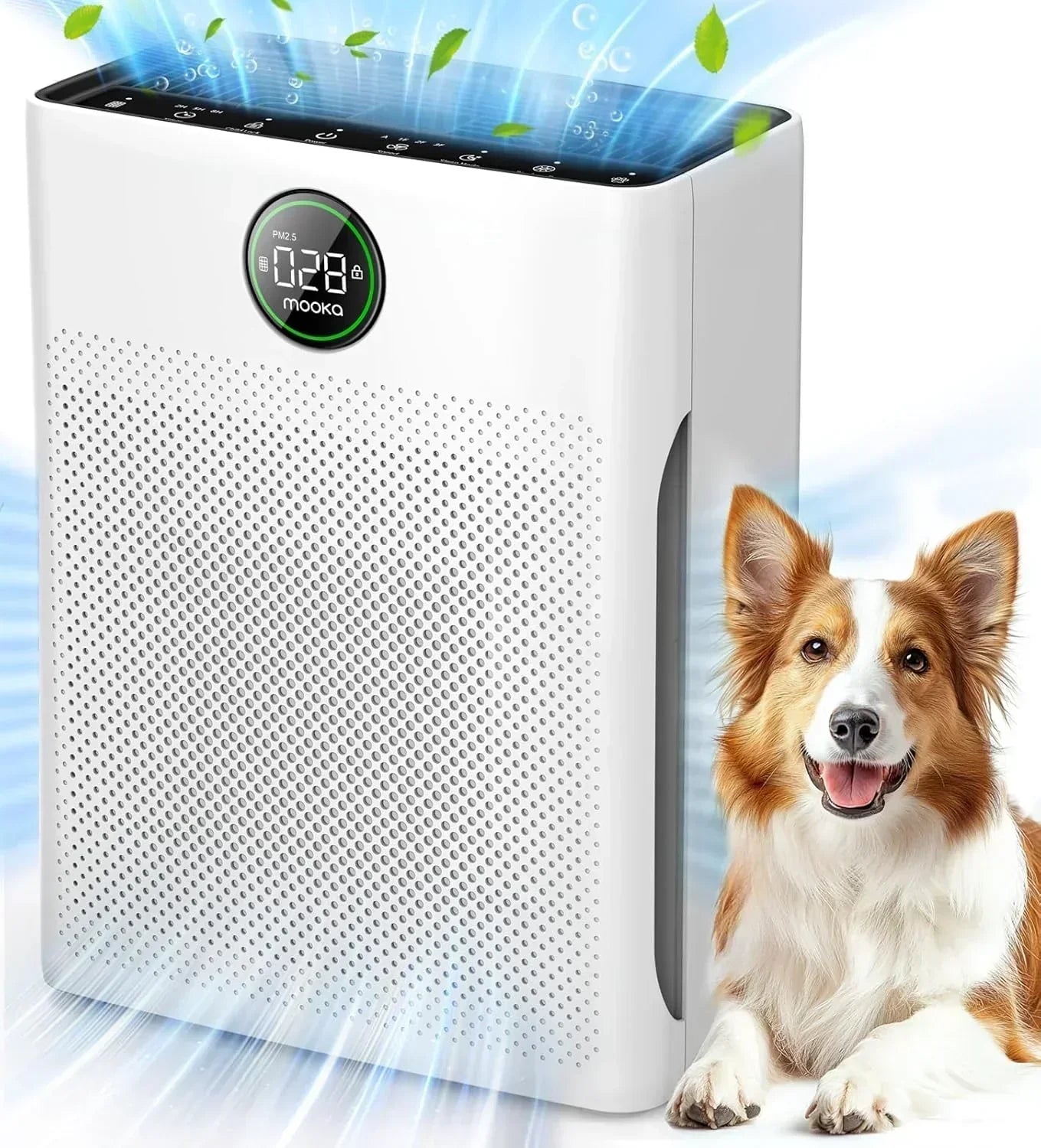 Air Purifiers for Home Large Room up to 2200sq.ft MOOKA Air purifier for Home Pets wourant