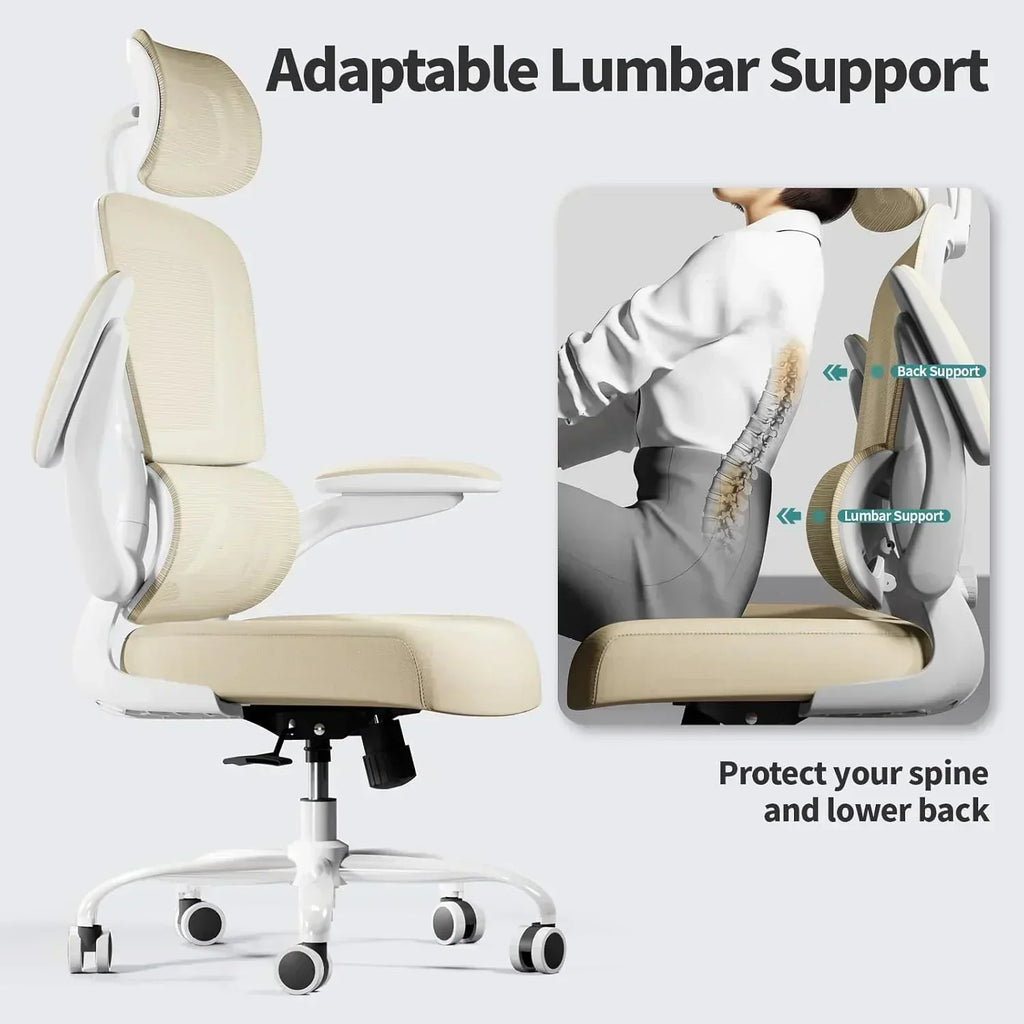 TRALT Office Chair Ergonomic Desk Chair 330 lbs Home Gaming Chair with Wheels wourant