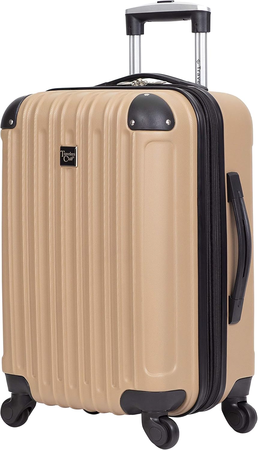 Hardside Travel Luggage Lilac Set of 4 wourant