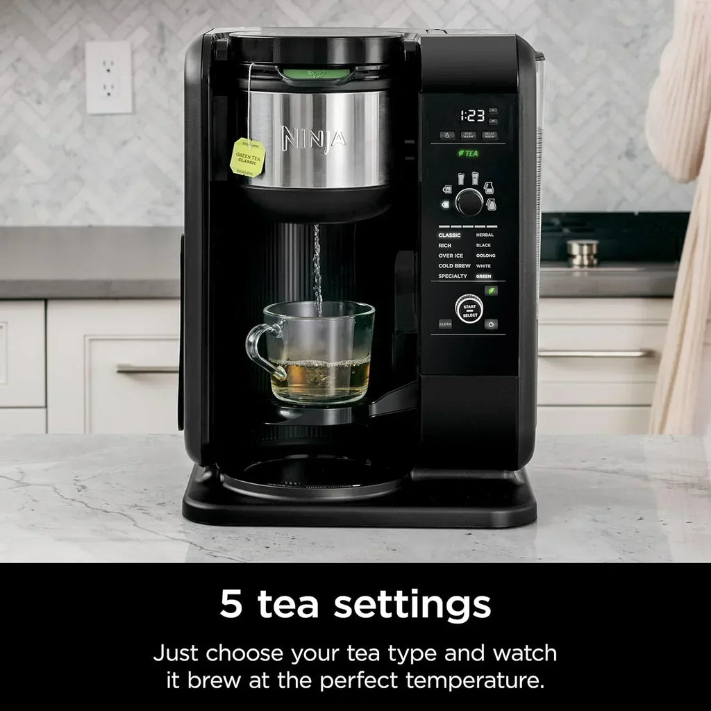 Ninja Hot and Cold Brewed System Tea and Coffee Maker with Auto-iQ 50 oz Thermos wourant