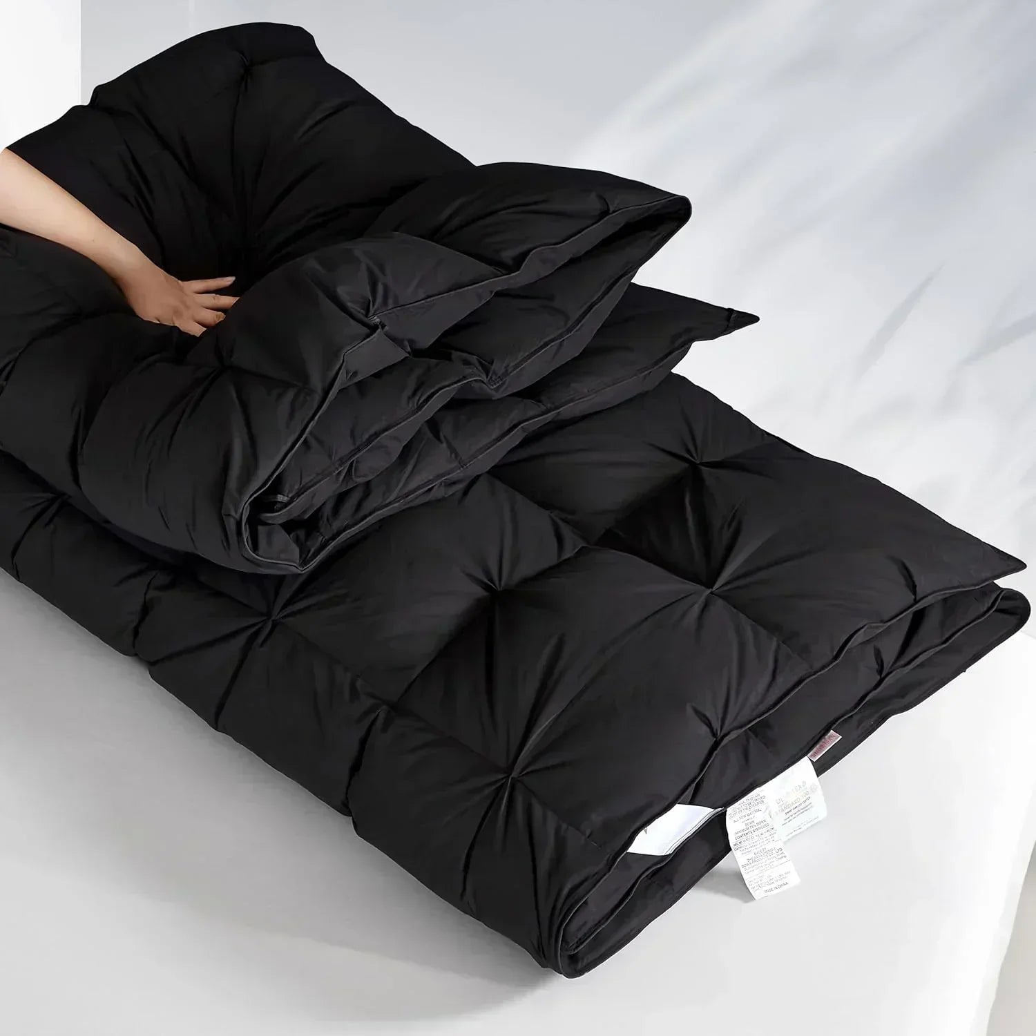 Premium Down Comforter 3D Baffle Box Design wourant