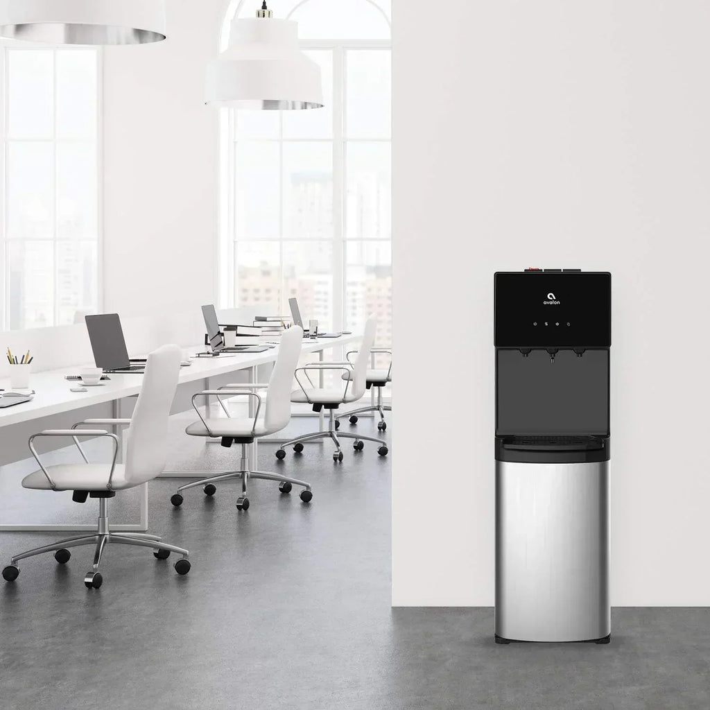 Avalon Bottom Loading Water Cooler Water Dispenser with BioGuard 3 Temperature Settings wourant