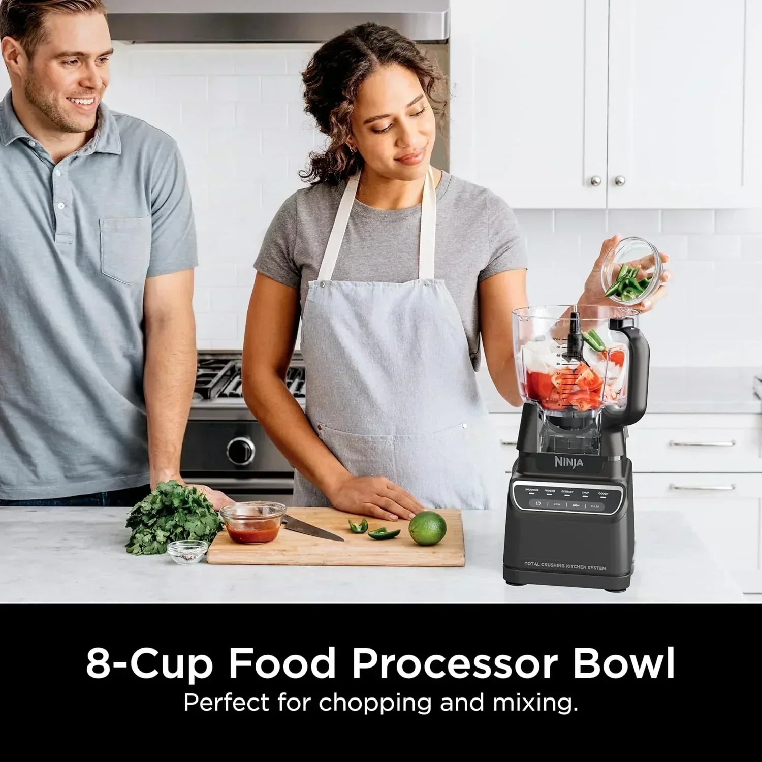 Ninja Mega Kitchen System 1500 Watt 72 Ounce Full Size Blender and 8 Cup Food Processor wourant