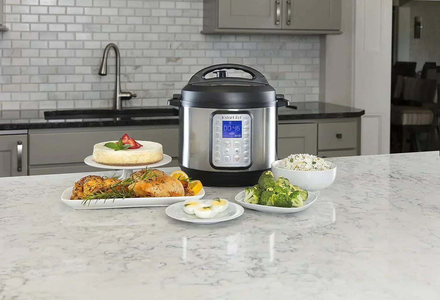 9-in-1 Multicooker Pressure Cooker Slow Cook Rice Maker Steamer Sauté Yogurt Warmer Sterilizer wourant