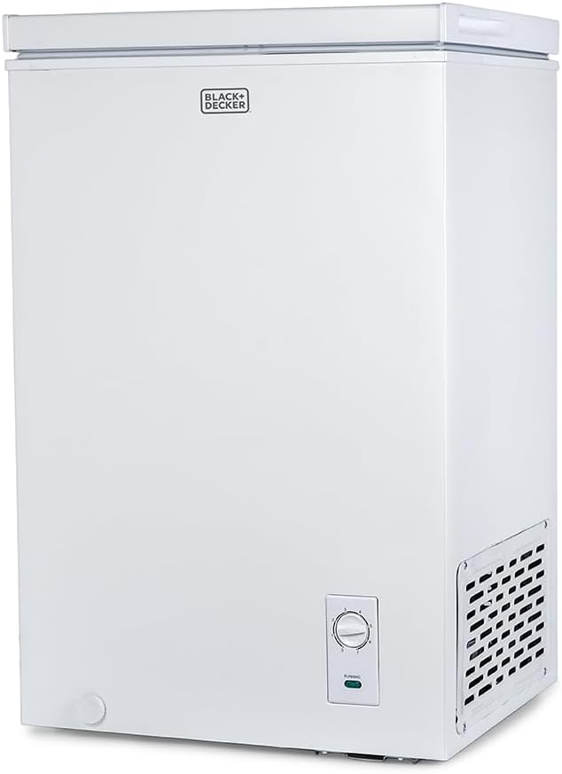 BLACK+DECKER 2.0 Cu. Ft. Compact Chest Freezer, Deep Freezer Holds Up To 70 Lbs. of Frozen Food wourant