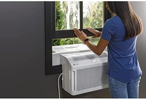 PHNT10CC Clearview Air Conditioner 10,300, Inverter Technology, Ultra Quiet, Medium Rooms up to 450 Sq. FT, Full Window View with Easy Installation, Energy-Efficient Cooling, 10300 BTU, White wourant
