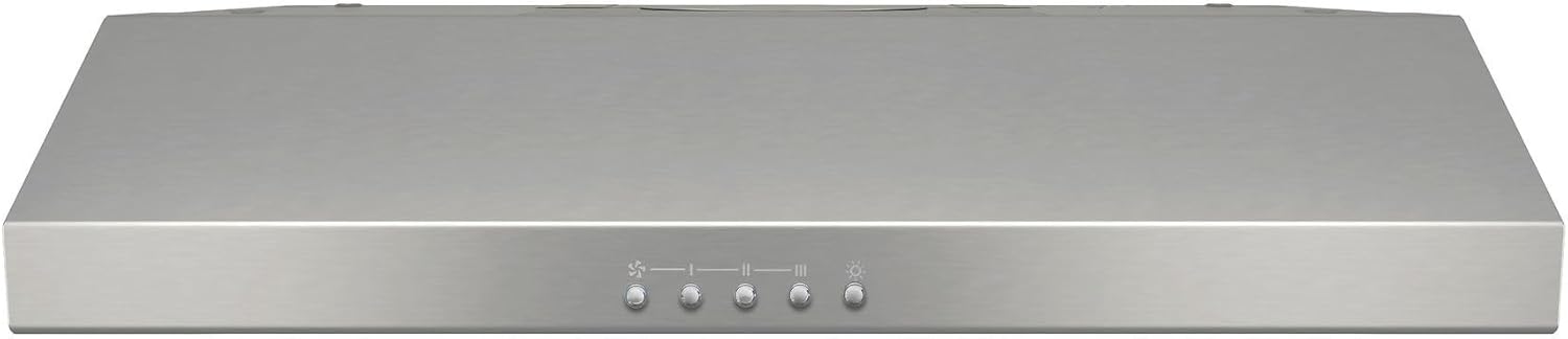 Broan-NuTone Three-Speed Glacier Undercabinet Range Hood with LED Light, ADA Compliant wourant