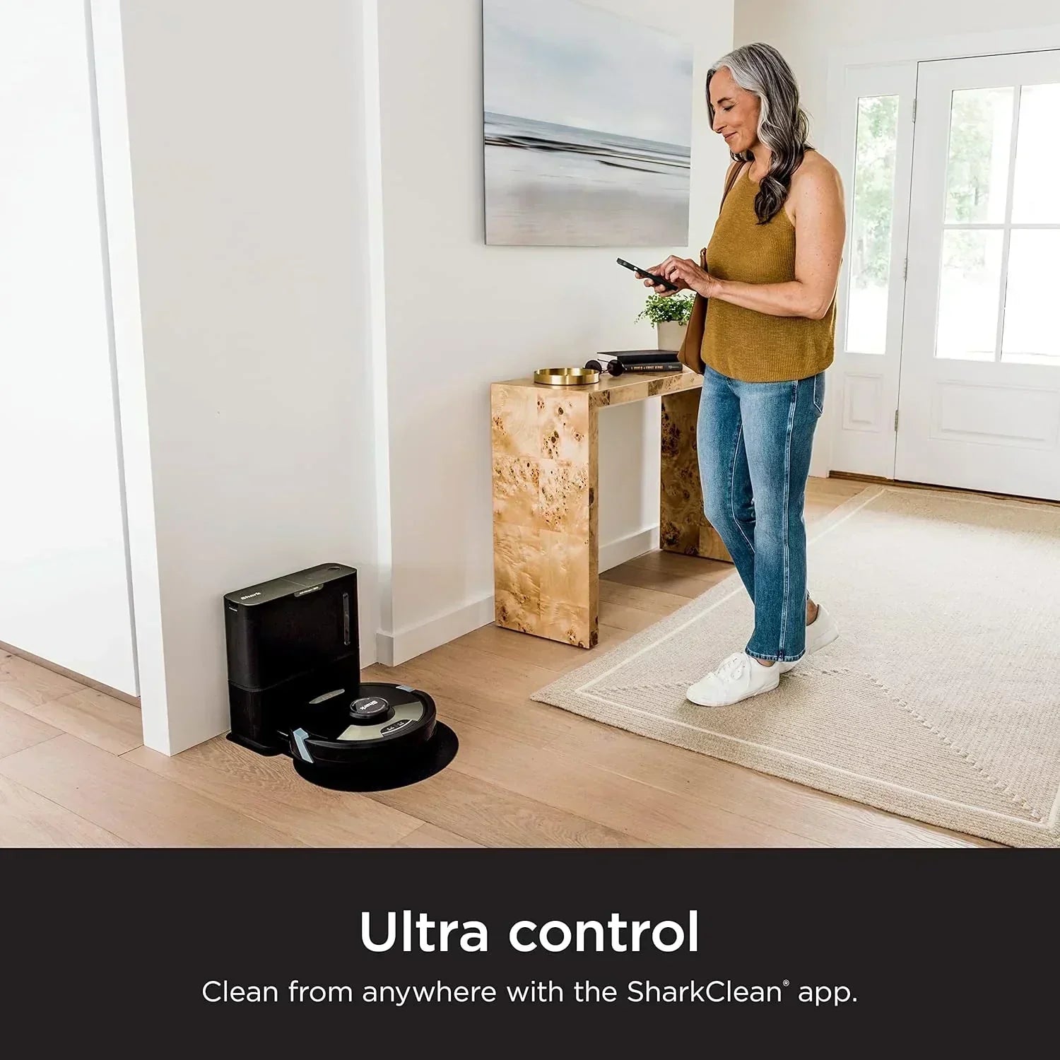 Robot Vacuum & Mop Combo Powerful Suction Matrix Plus 60-Day Debris Capacity wourant