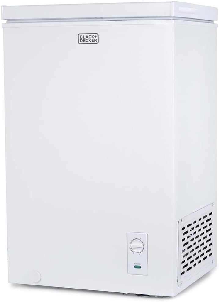 BLACK+DECKER 2.0 Cu. Ft. Compact Chest Freezer, Deep Freezer Holds Up To 70 Lbs. of Frozen Food wourant