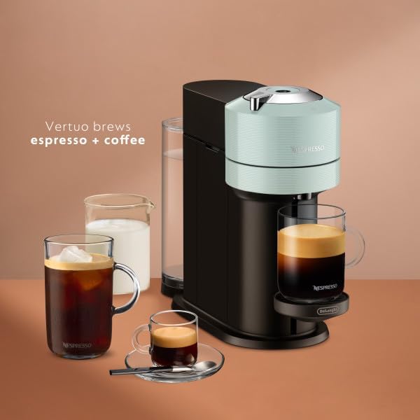 Nespresso Vertuo Next Coffee and Espresso Maker by De'Longhi, White wourant
