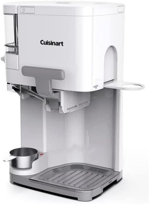 Cuisinart Soft Serve Ice Cream Machine- Mix It In Ice Cream Maker for Frozen Yogurt, Sorbet, Gelato, Drinks 1.5 Quart, White, ICE-48 wourant