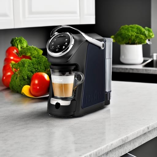 Lavazza Expert Coffee Classy Plus Single Serve ALL-IN-ONE Espresso & Coffee Brewer Machine - LB 400 - (Includes Built-in Milk Vessel/Frother) woonhhop