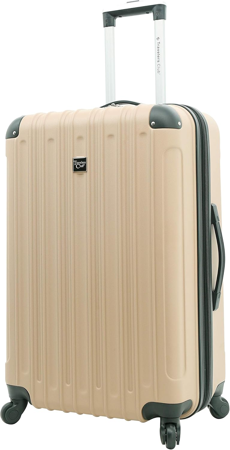 Hardside Travel Luggage Lilac Set of 4 wourant