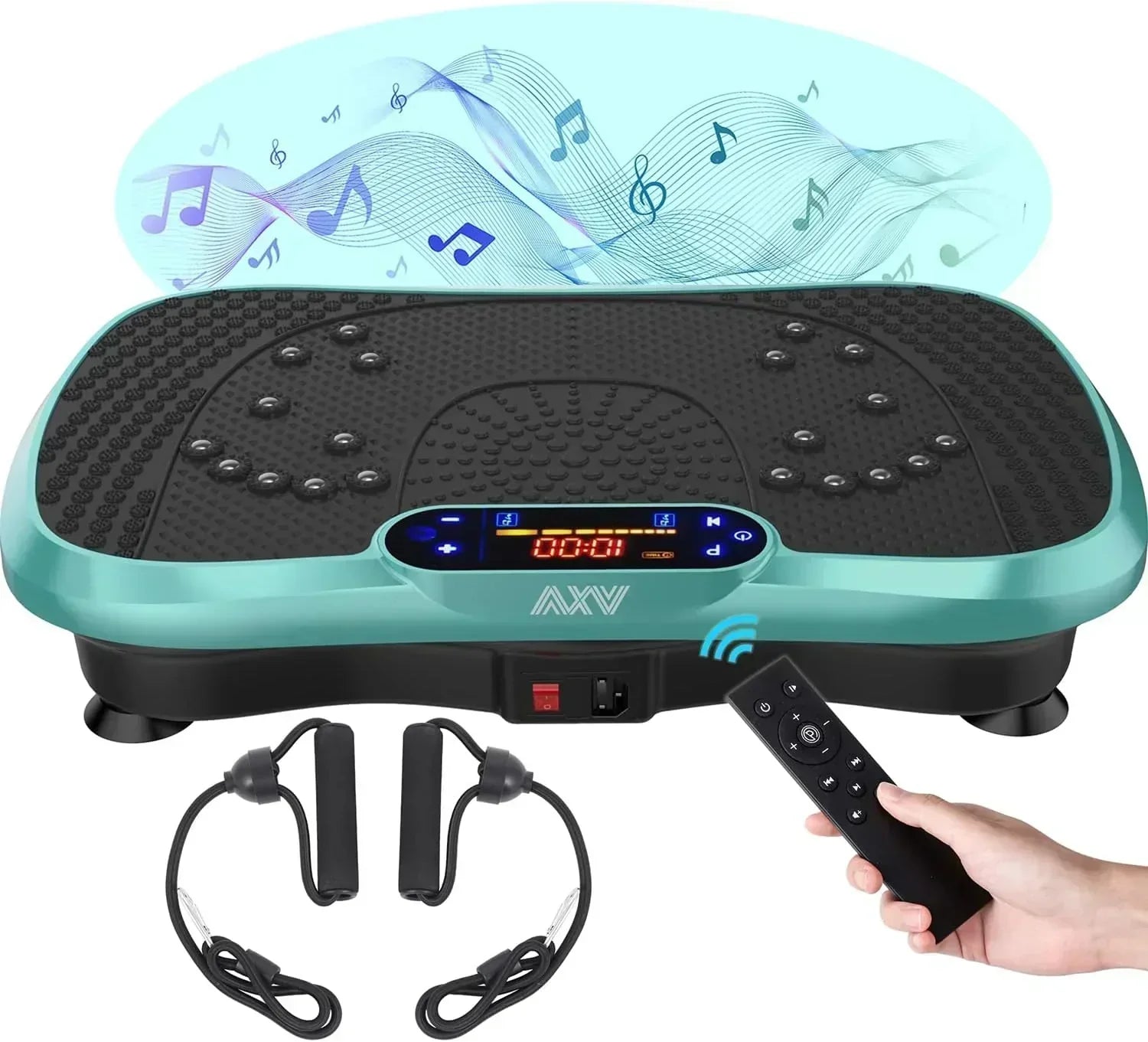 AXV Vibration Plate Fitness Platform Trainer Suitable for men and women to lose weight wourant