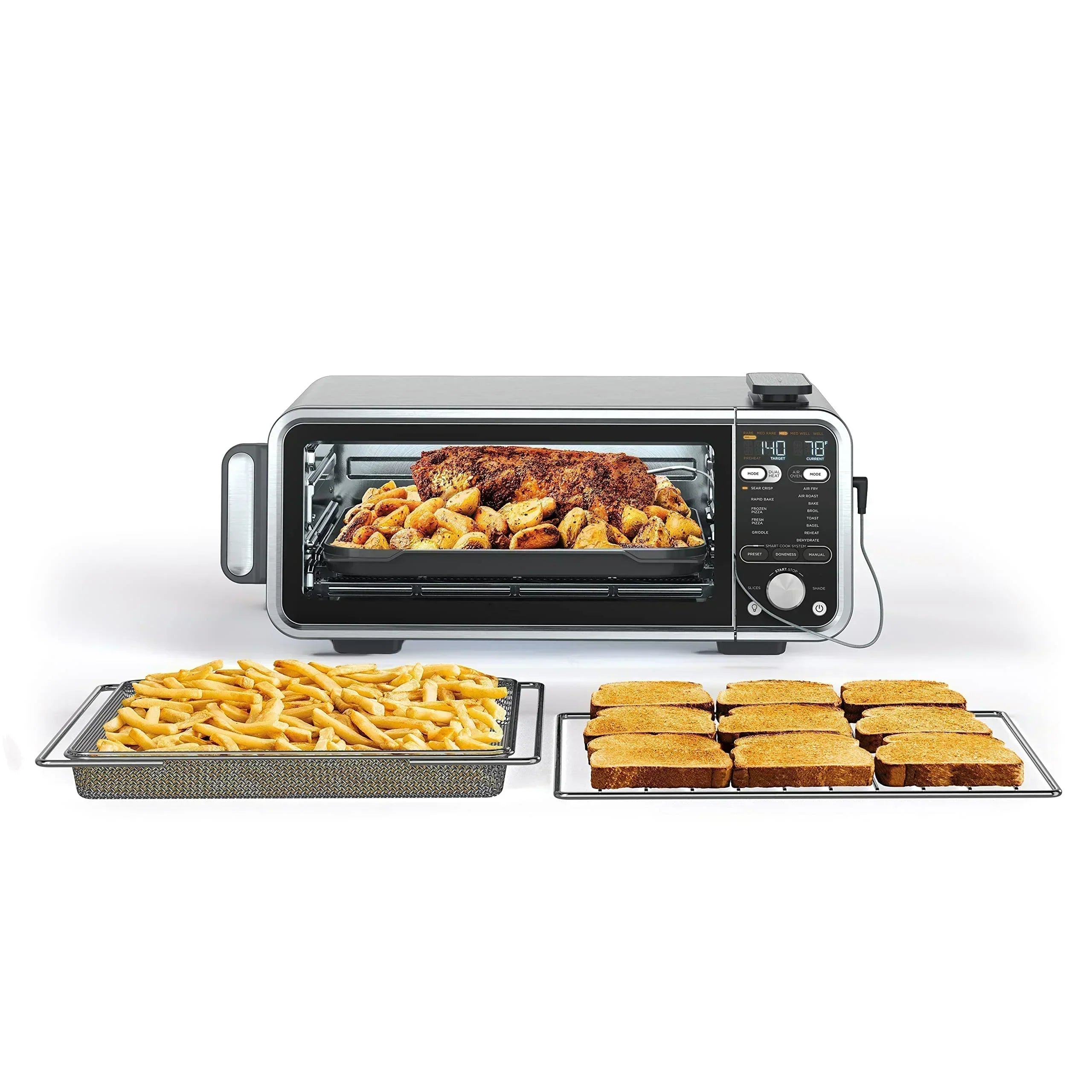 Smart 13-in-1 Dual Heat Air Fry Countertop Oven wourant