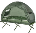 Camping tent bed 4-in-1 foldable tent bed combo wourant