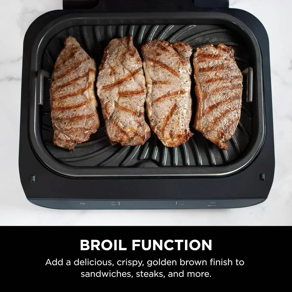 Ninja Foodi Smart XL 6-in-1 Indoor Grill with Air Fry Bake Roast Broil and Dehydrate wourant