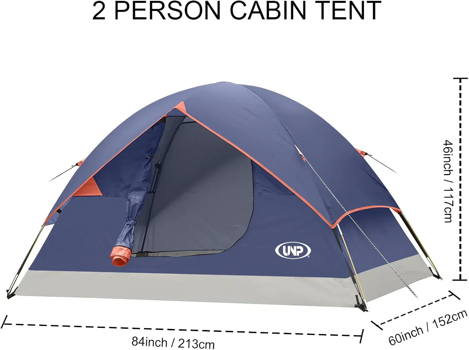 Camping Tent 2/3/4/6 Person Dome Tent Portable Camping Tent Outdoor and Backpacking Beach wourant