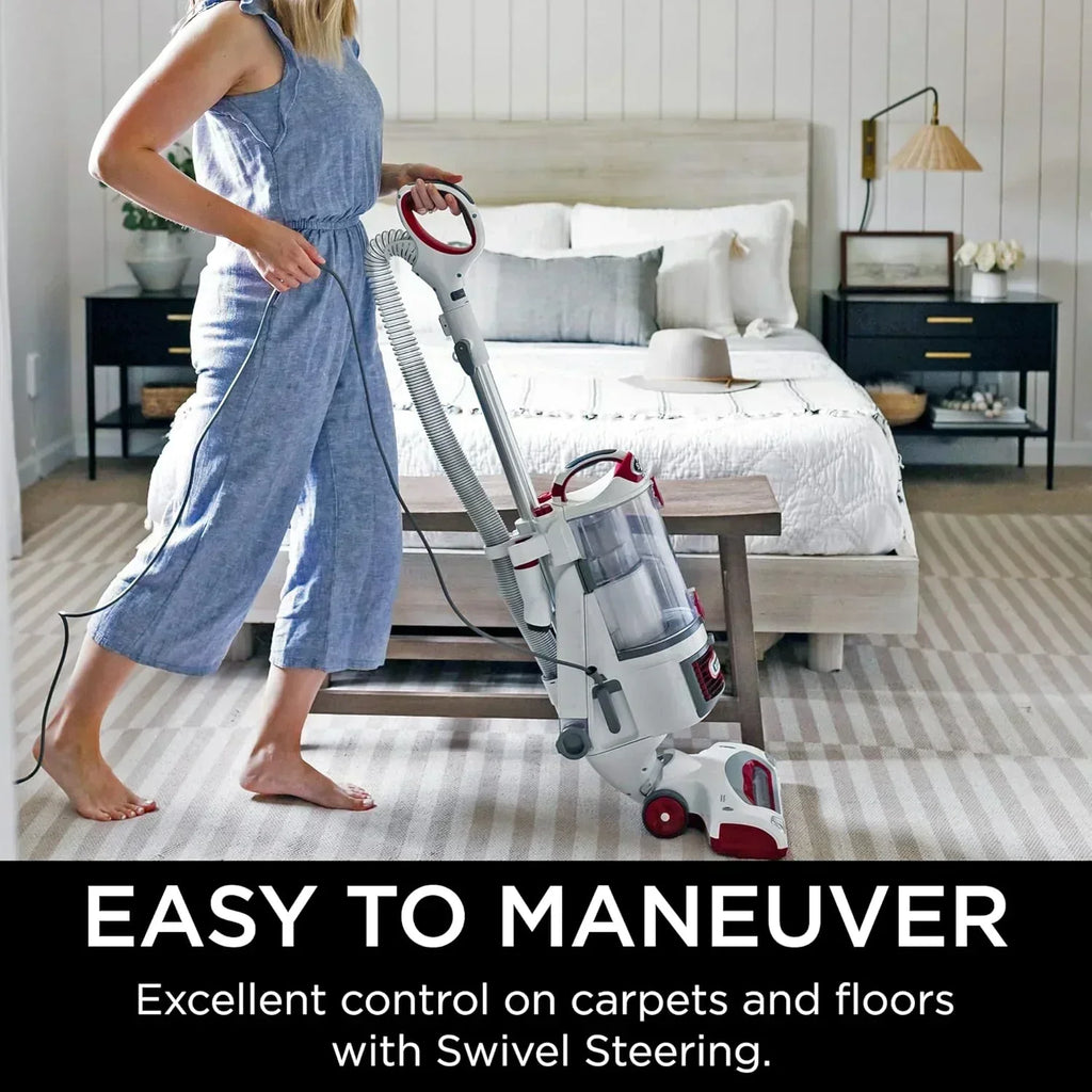 Upright Vacuum Navigator Lift-Away Deluxe Capacity HEPA Filter Swivel Steering Upholstery Tool wourant