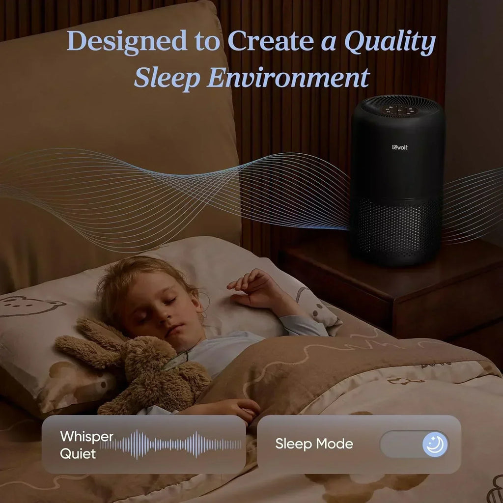 Air Purifier for Bedroom Allergies and Pet Hair 56W High Torque Motor wourant