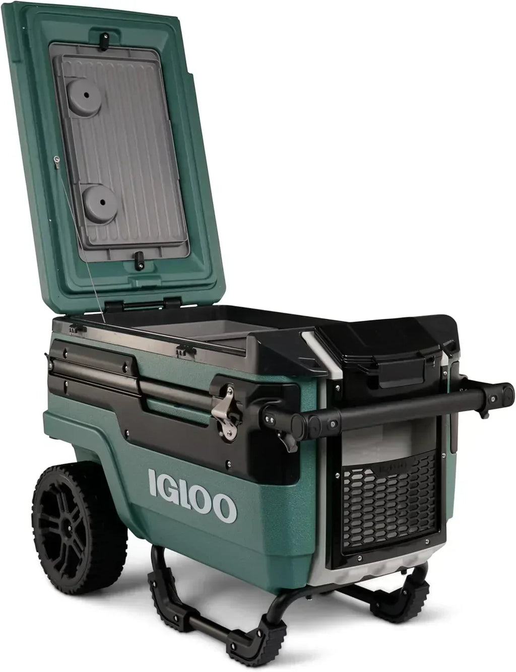 70Qt Wheeled Cooler Insulated Hard Shell Ice Chest wourant