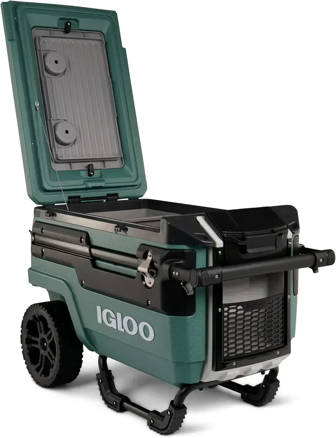 70Qt Wheeled Cooler Insulated Hard Shell Ice Chest wourant