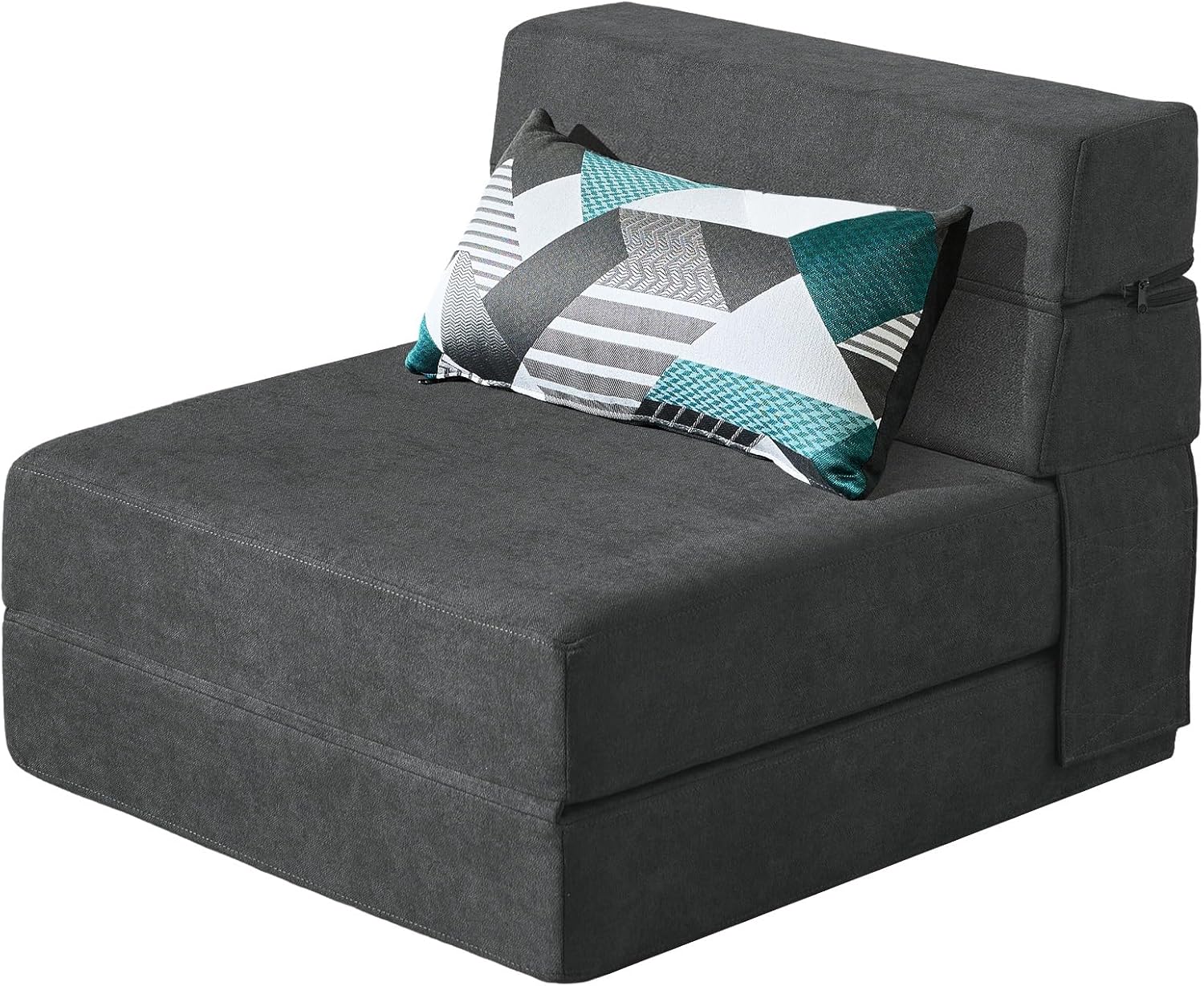 60 inch pull out sofa bed memory foam sofa with 2 pillows futon bed guest bed and pull out sofa wourant