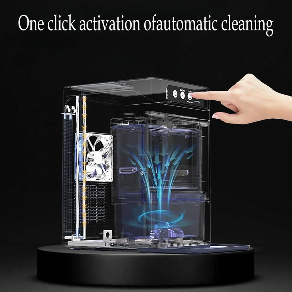 Large Capacity Ice Makers Countertop One-Click Operation Self-Cleaning Portable Ice Maker wourant