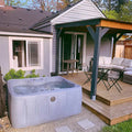 Aquarest Spas Powered By Jacuzzi Pumps 4 Person 12 Jet Rectangular Plug And Play Hot Tub wourant