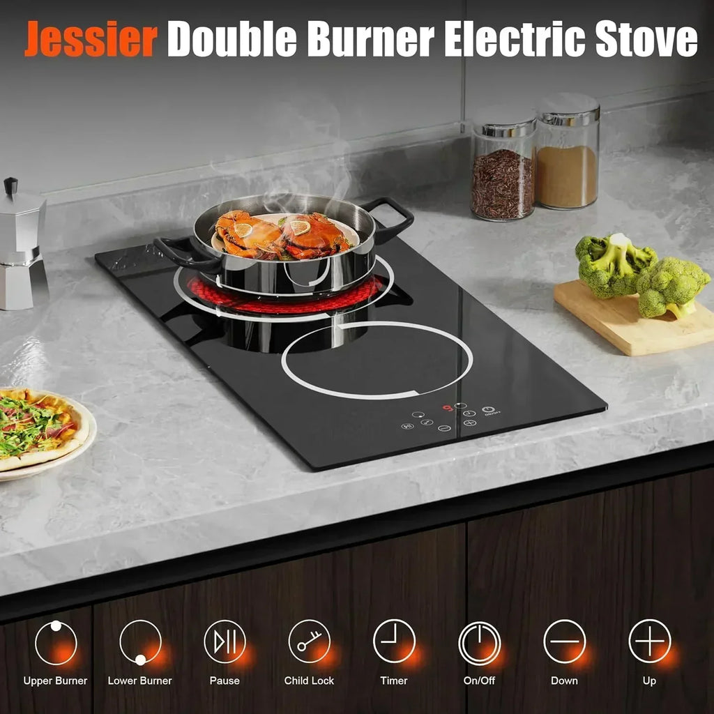 Electric Cooktop 30 Inch - 5 Burners Built-in Ceramic Cooktop 30" Electric Stove Top wourant