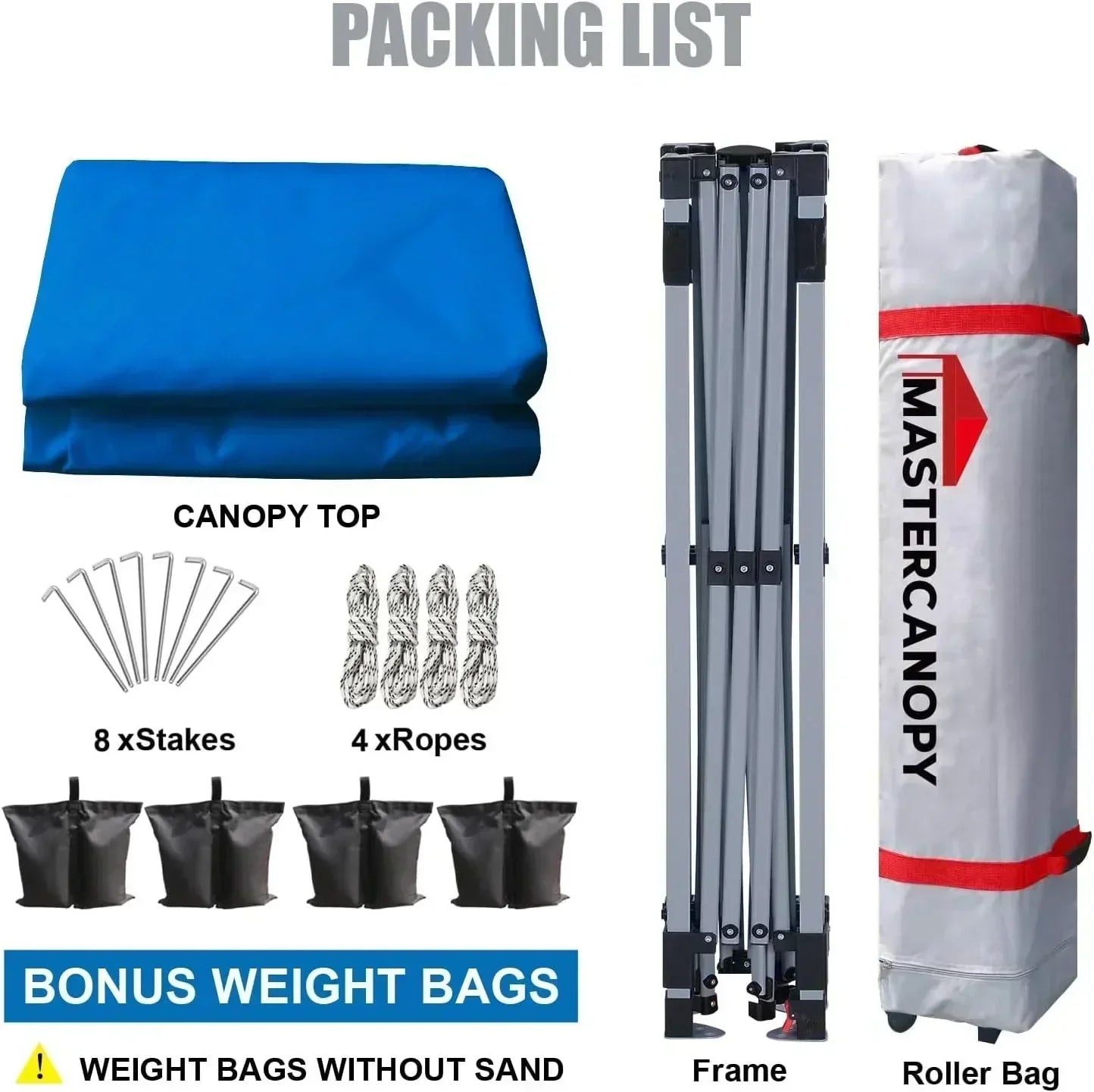 Durable Pop-up Canopy Tent with Roller Bag (10x10 Black) wourant