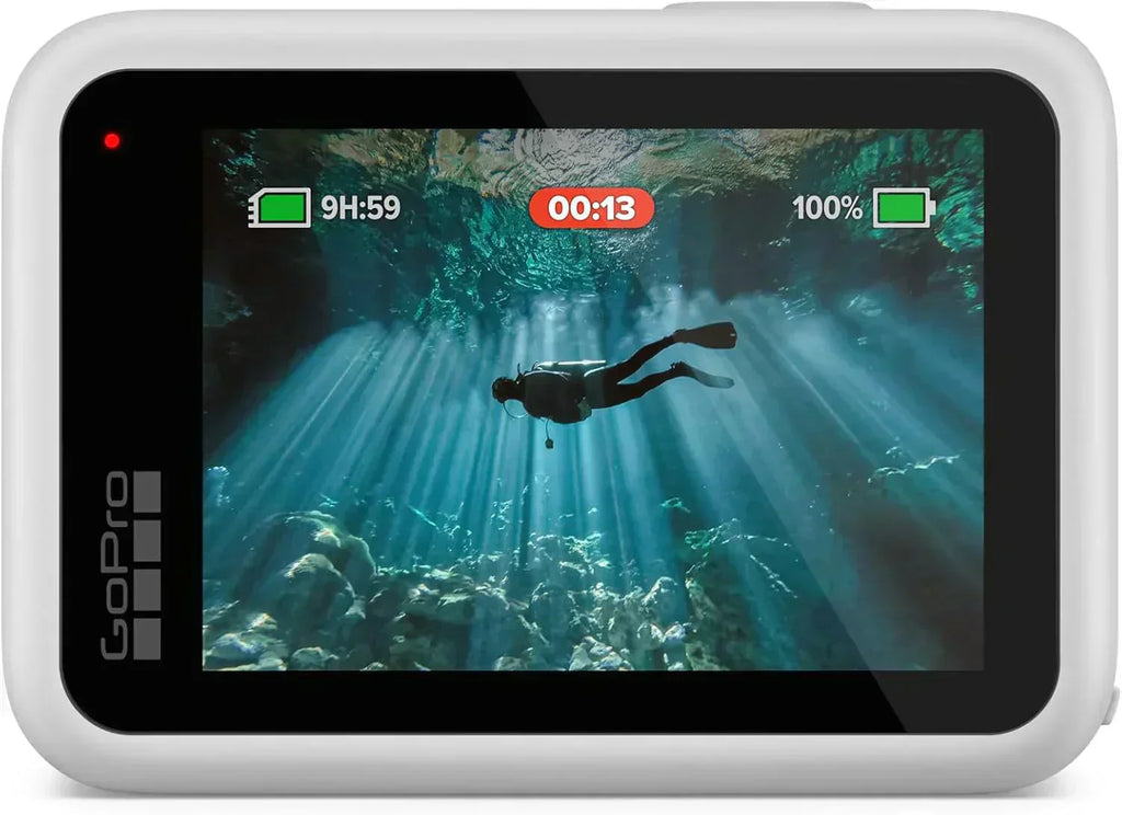 Black Waterproof Action Camera with 5.3K60 Video 27MP Photo Compatability HB-Series Lenses wourant