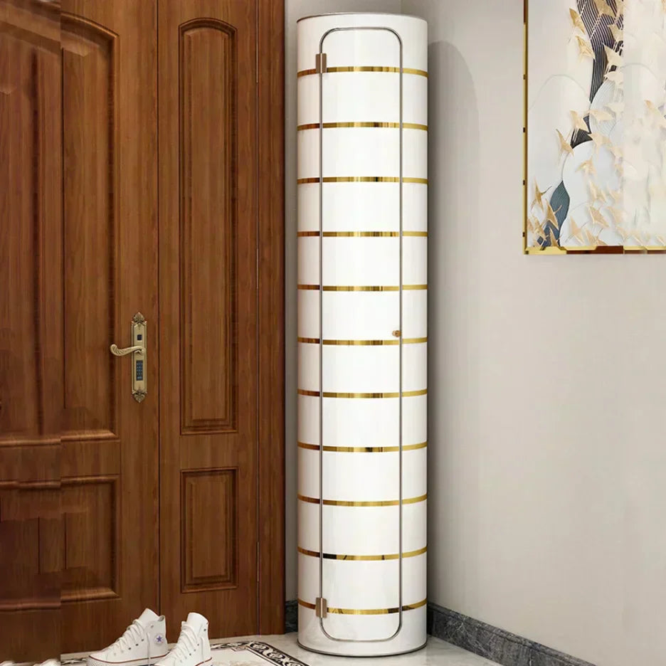 Large-capacity multi-layer rotating disinfection shoe cabinet with mirror deodorizer wourant