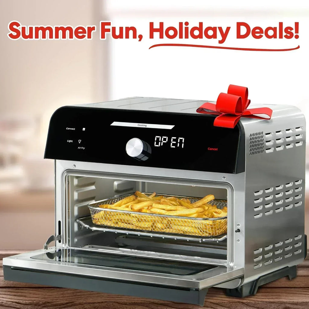 Instant Pot Omni Plus 19QT/18L Toaster Oven Air Fryer 10-in-1 Functions Fits 12" Pizza Crisp Broil wourant